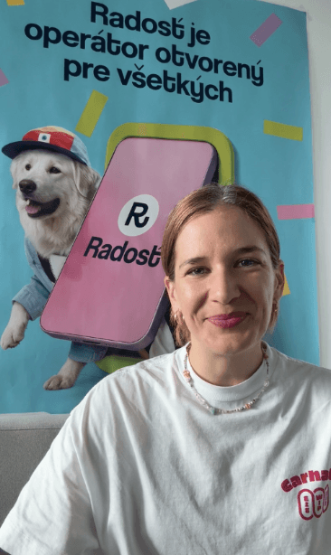 Mária Baťová on redesigning telco brand Radosť