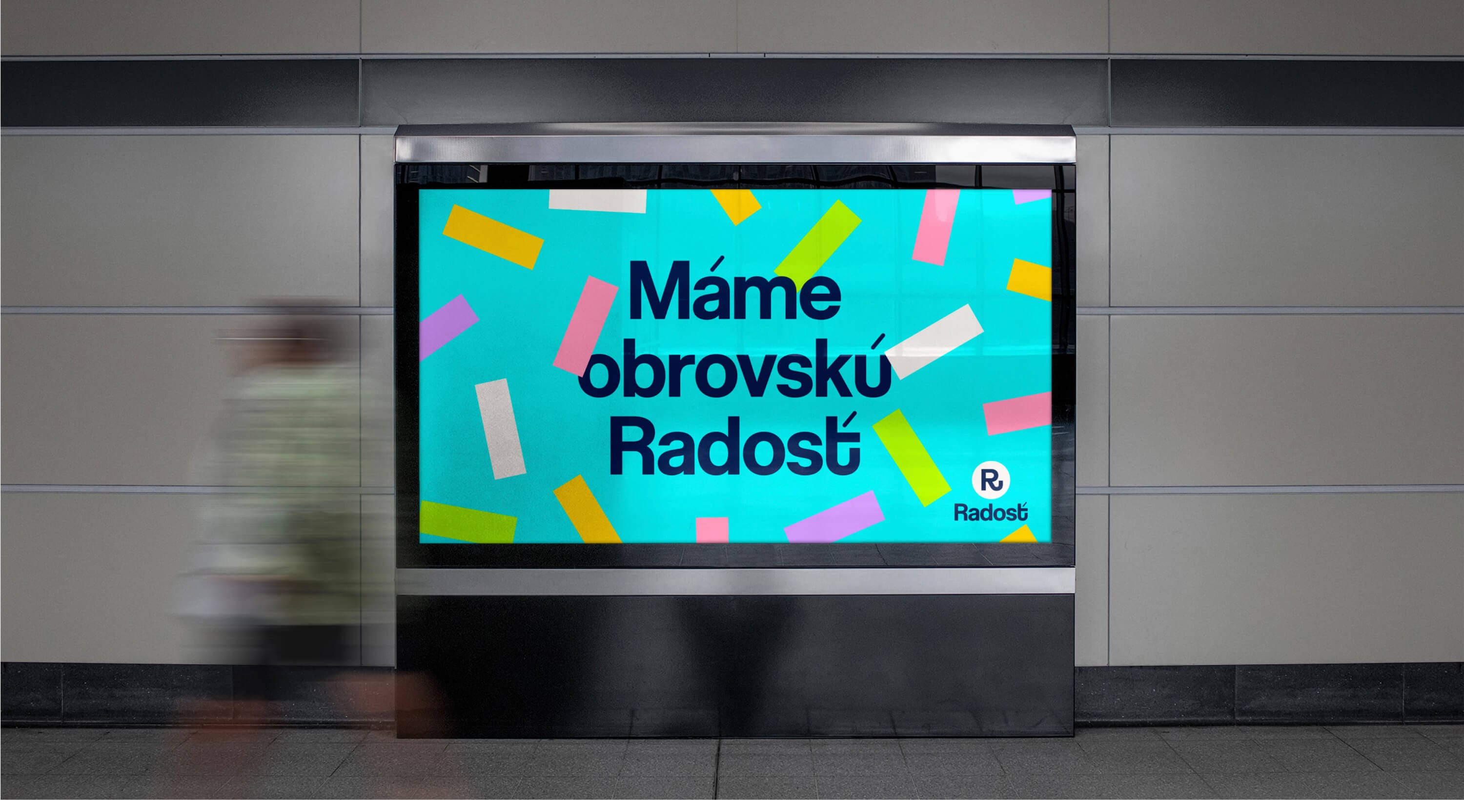 Radosť Digital - Redizajn vizuálnej identity, webdizajn, app dizajn, UX